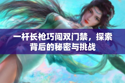 一杆长枪巧闯双门禁，探索背后的秘密与挑战