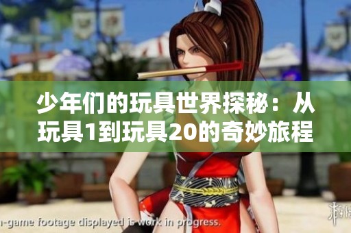 少年们的玩具世界探秘：从玩具1到玩具20的奇妙旅程