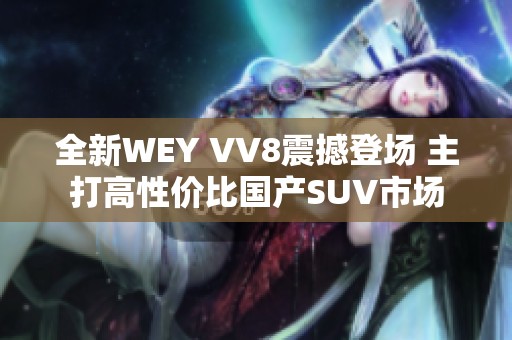 全新WEY VV8震撼登场 主打高性价比国产SUV市场