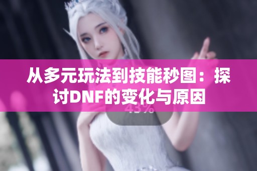 从多元玩法到技能秒图：探讨DNF的变化与原因