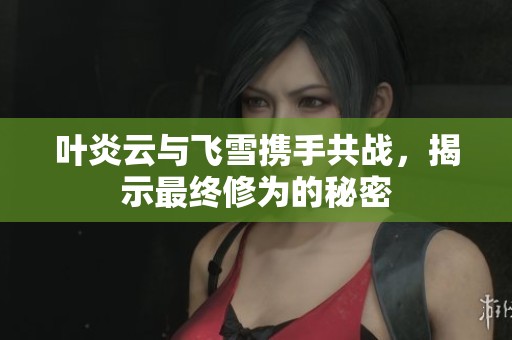 叶炎云与飞雪携手共战，揭示最终修为的秘密