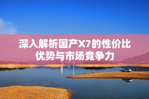 深入解析国产X7的性价比优势与市场竞争力