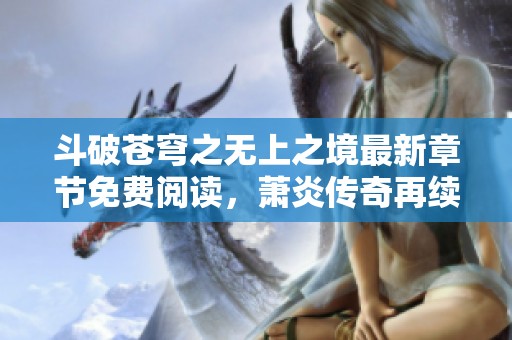 斗破苍穹之无上之境最新章节免费阅读，萧炎传奇再续