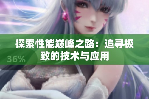 探索性能巅峰之路：追寻极致的技术与应用