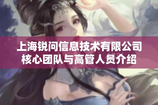上海锐问信息技术有限公司核心团队与高管人员介绍