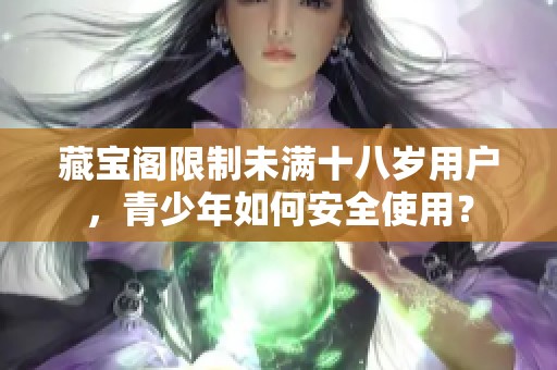 藏宝阁限制未满十八岁用户，青少年如何安全使用？