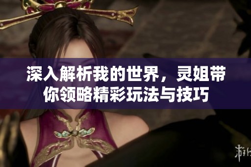 深入解析我的世界，灵姐带你领略精彩玩法与技巧