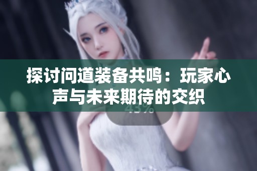 探讨问道装备共鸣：玩家心声与未来期待的交织