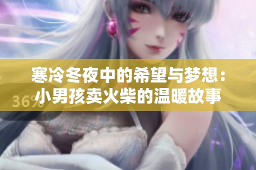 寒冷冬夜中的希望与梦想：小男孩卖火柴的温暖故事