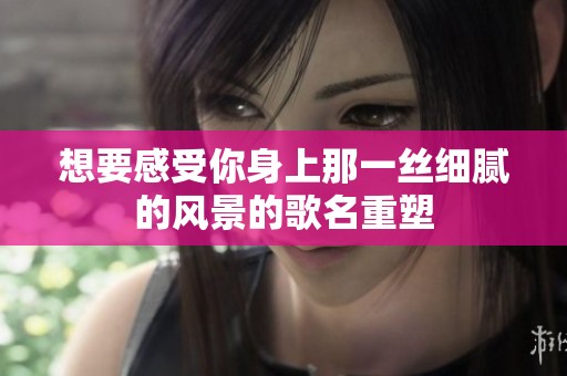 想要感受你身上那一丝细腻的风景的歌名重塑