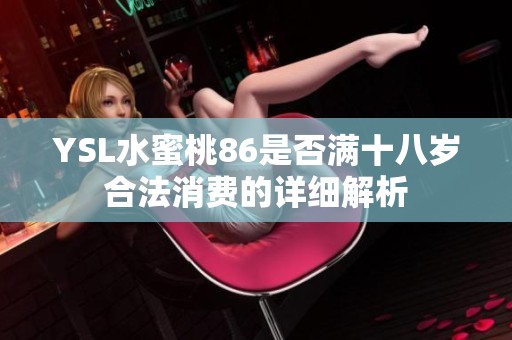 YSL水蜜桃86是否满十八岁合法消费的详细解析