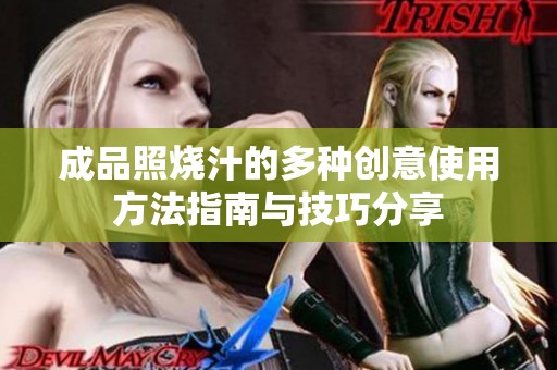 成品照烧汁的多种创意使用方法指南与技巧分享