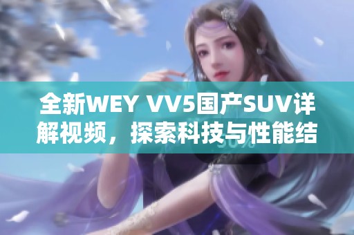 全新WEY VV5国产SUV详解视频，探索科技与性能结合的魅力