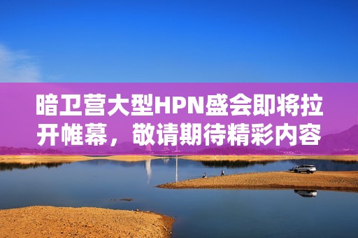 暗卫营大型HPN盛会即将拉开帷幕，敬请期待精彩内容