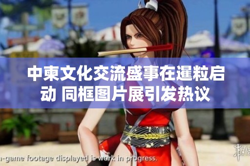中柬文化交流盛事在暹粒启动 同框图片展引发热议
