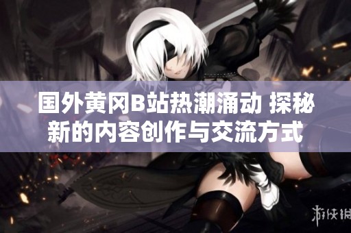 国外黄冈B站热潮涌动 探秘新的内容创作与交流方式