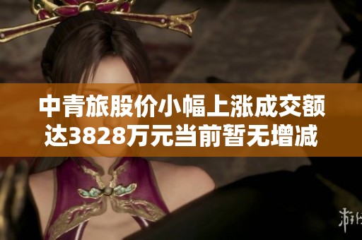 中青旅股价小幅上涨成交额达3828万元当前暂无增减仓情况