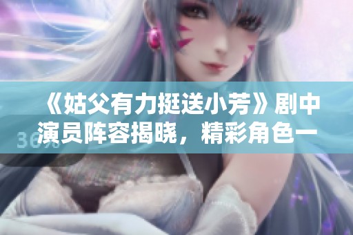 《姑父有力挺送小芳》剧中演员阵容揭晓，精彩角色一览析