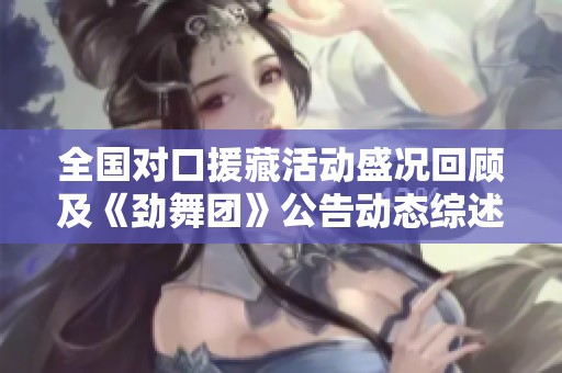 全国对口援藏活动盛况回顾及《劲舞团》公告动态综述