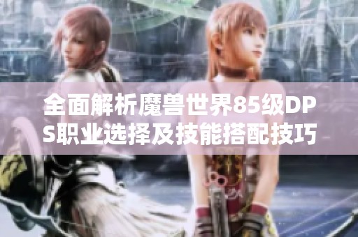 全面解析魔兽世界85级DPS职业选择及技能搭配技巧