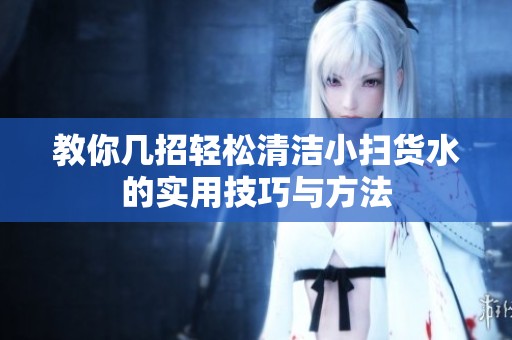 教你几招轻松清洁小扫货水的实用技巧与方法