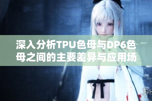 深入分析TPU色母与DP6色母之间的主要差异与应用场景