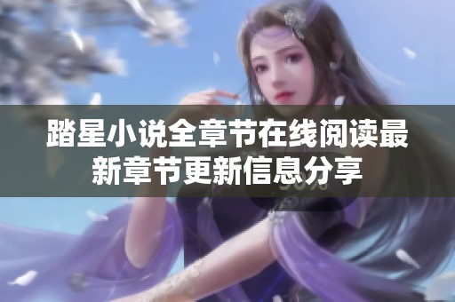 踏星小说全章节在线阅读最新章节更新信息分享