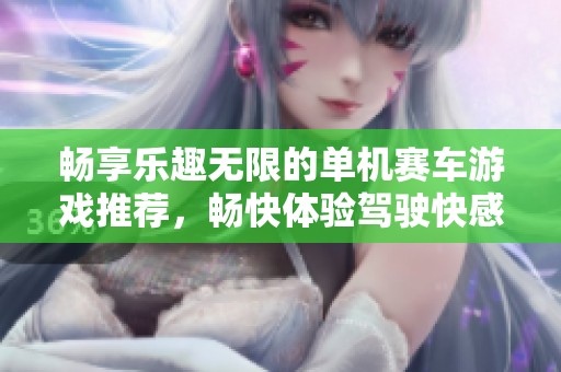 畅享乐趣无限的单机赛车游戏推荐，畅快体验驾驶快感