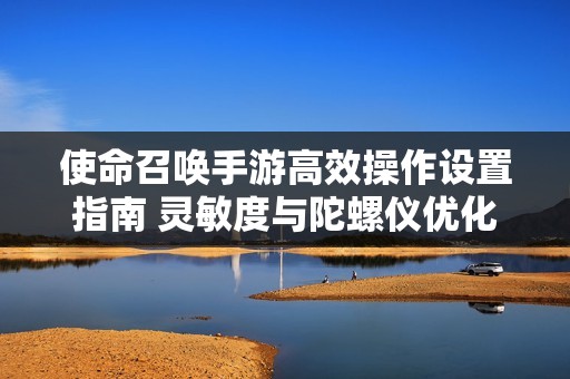 使命召唤手游高效操作设置指南 灵敏度与陀螺仪优化方案解析
