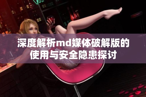 深度解析md媒体破解版的使用与安全隐患探讨