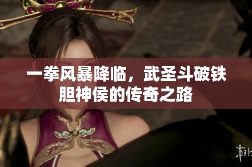 一拳风暴降临，武圣斗破铁胆神侯的传奇之路
