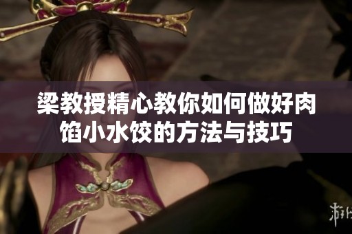 梁教授精心教你如何做好肉馅小水饺的方法与技巧