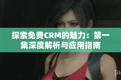 探索免费CRM的魅力：第一集深度解析与应用指南