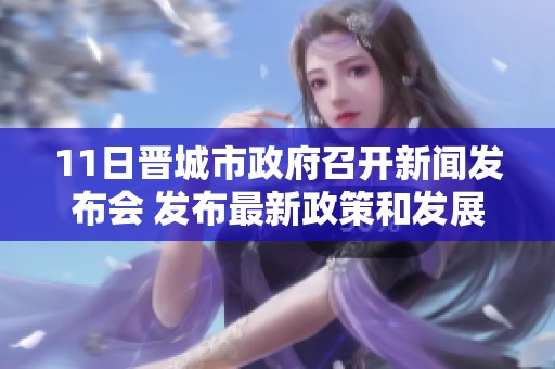 11日晋城市政府召开新闻发布会 发布最新政策和发展计划