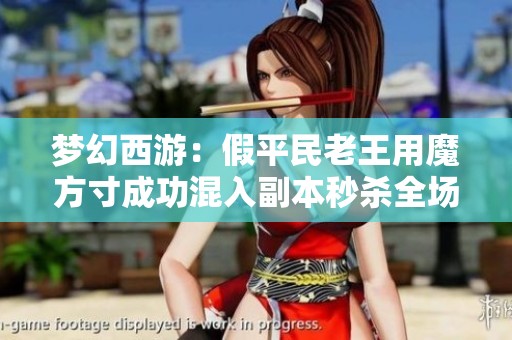 梦幻西游：假平民老王用魔方寸成功混入副本秒杀全场队友惊叹不已