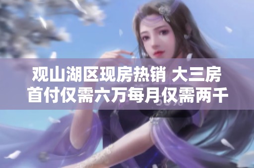 观山湖区现房热销 大三房首付仅需六万每月仅需两千多