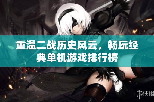 重温二战历史风云，畅玩经典单机游戏排行榜