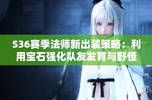 S36赛季法师新出装策略：利用宝石强化队友发育与野怪惩击技巧