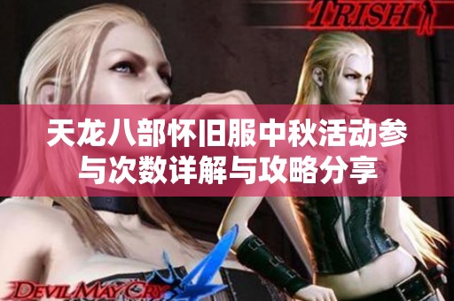 天龙八部怀旧服中秋活动参与次数详解与攻略分享