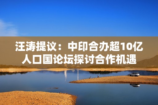 汪涛提议：中印合办超10亿人口国论坛探讨合作机遇
