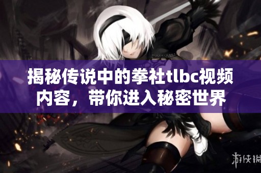 揭秘传说中的拳社tlbc视频内容，带你进入秘密世界