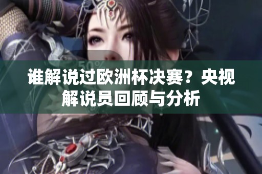 谁解说过欧洲杯决赛？央视解说员回顾与分析