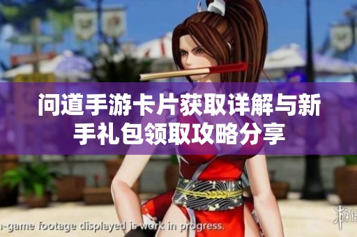 问道手游卡片获取详解与新手礼包领取攻略分享