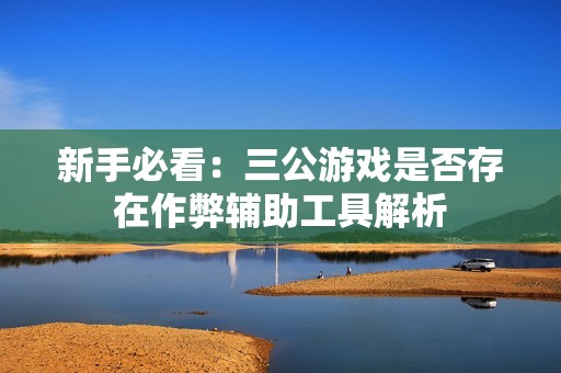 新手必看：三公游戏是否存在作弊辅助工具解析