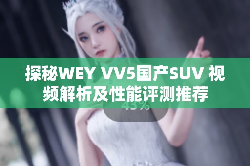 探秘WEY VV5国产SUV 视频解析及性能评测推荐