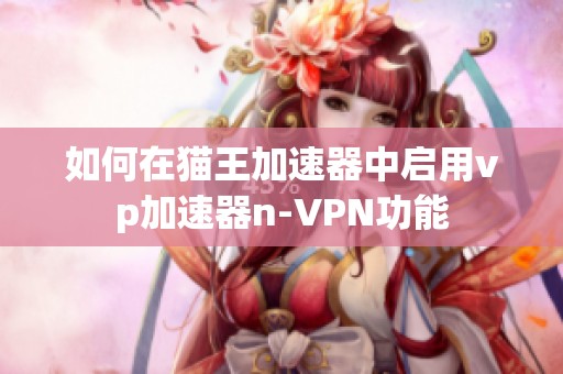 如何在猫王加速器中启用vp加速器n-VPN功能