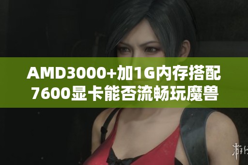 AMD3000+加1G内存搭配7600显卡能否流畅玩魔兽？
