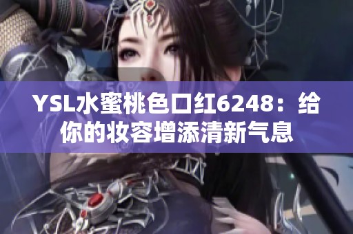 YSL水蜜桃色口红6248：给你的妆容增添清新气息