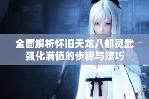 全面解析怀旧天龙八部灵武强化满值的步骤与技巧