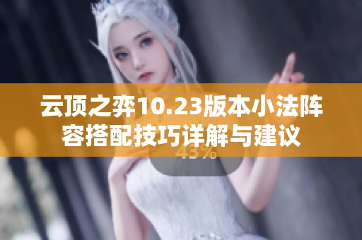 云顶之弈10.23版本小法阵容搭配技巧详解与建议